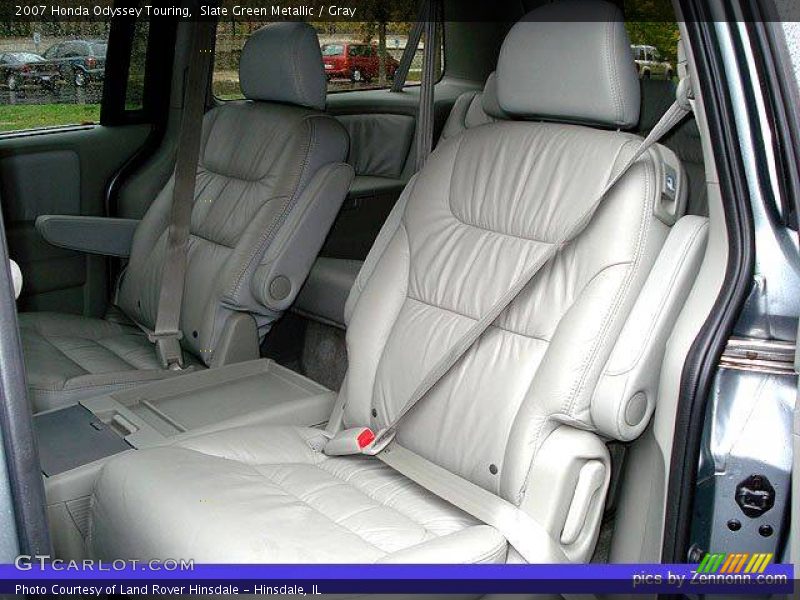 Slate Green Metallic / Gray 2007 Honda Odyssey Touring