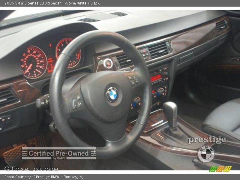 Alpine White / Black 2006 BMW 3 Series 330xi Sedan