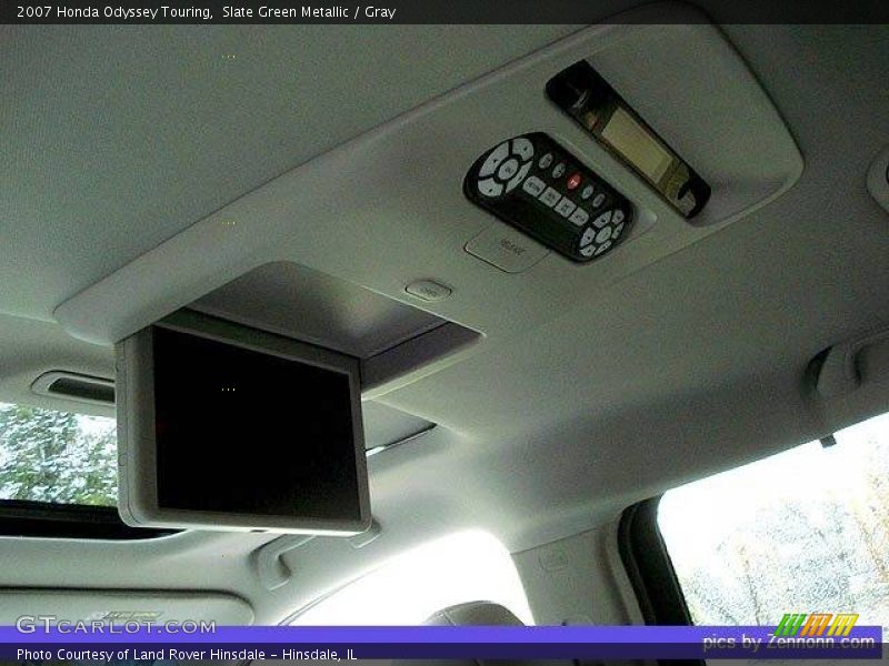 Slate Green Metallic / Gray 2007 Honda Odyssey Touring