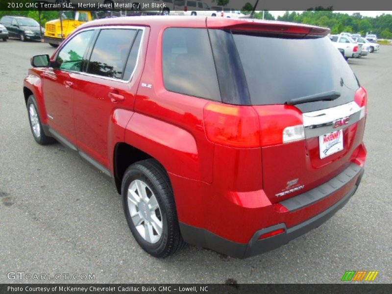 Merlot Jewel Metallic / Jet Black 2010 GMC Terrain SLE