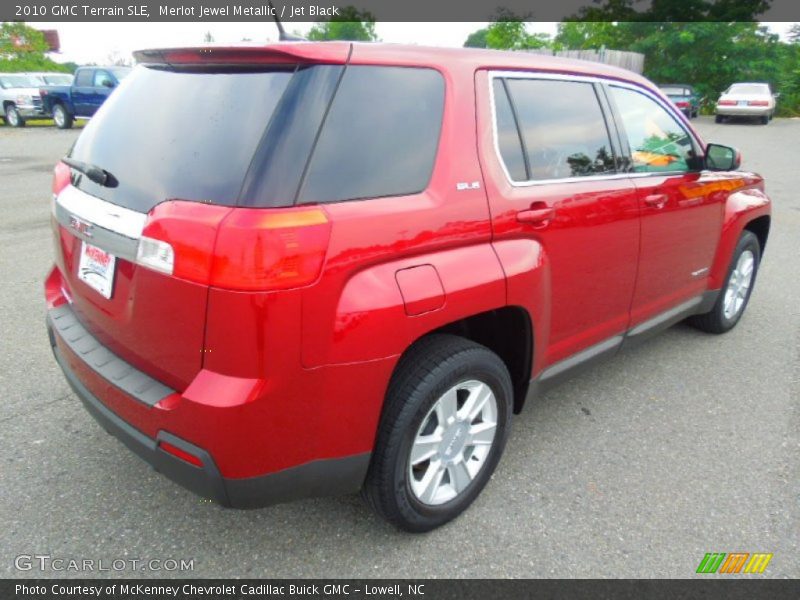 Merlot Jewel Metallic / Jet Black 2010 GMC Terrain SLE
