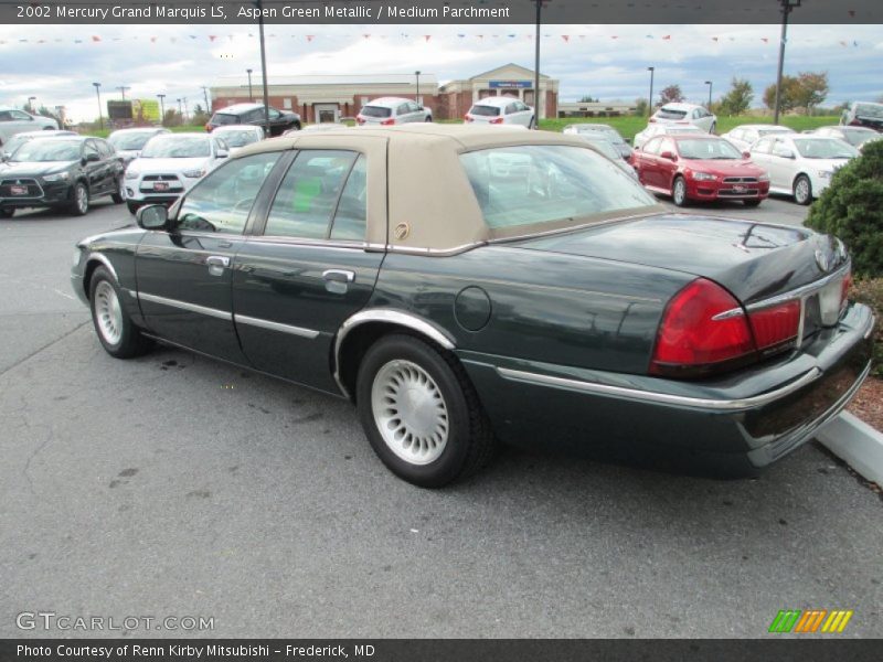  2002 Grand Marquis LS Aspen Green Metallic