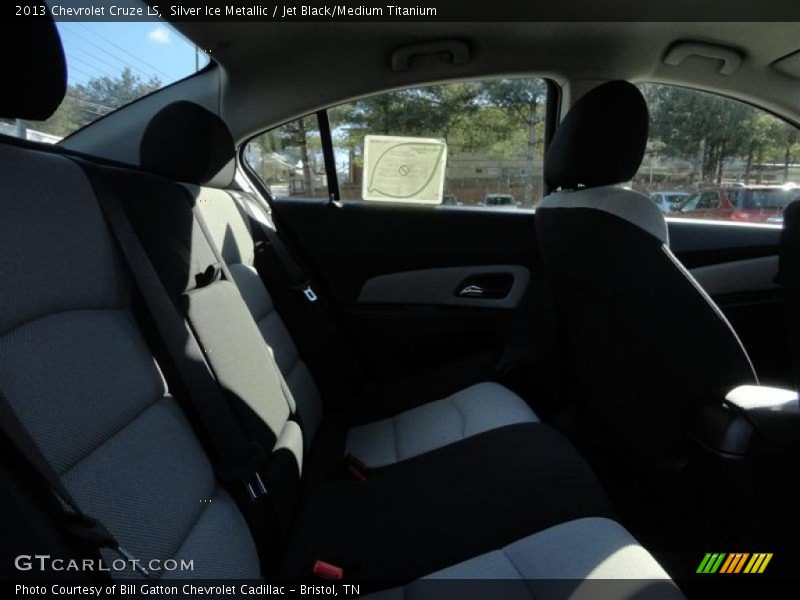 Silver Ice Metallic / Jet Black/Medium Titanium 2013 Chevrolet Cruze LS
