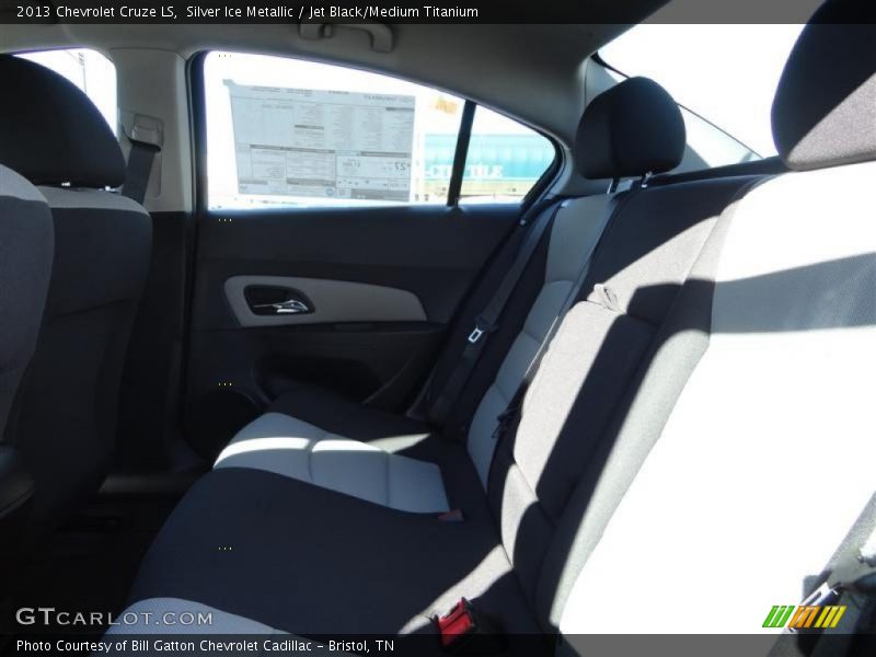 Silver Ice Metallic / Jet Black/Medium Titanium 2013 Chevrolet Cruze LS