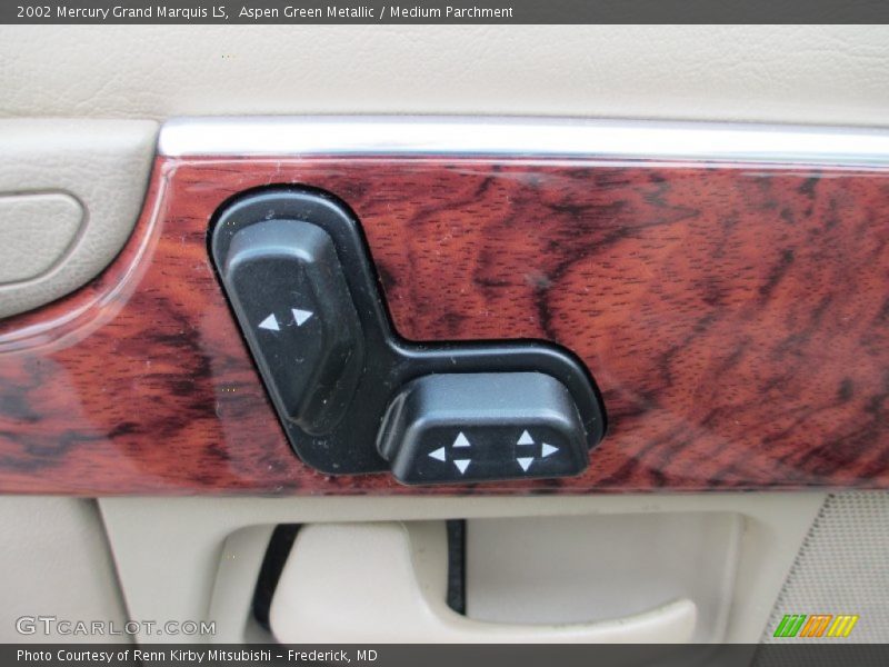 Aspen Green Metallic / Medium Parchment 2002 Mercury Grand Marquis LS