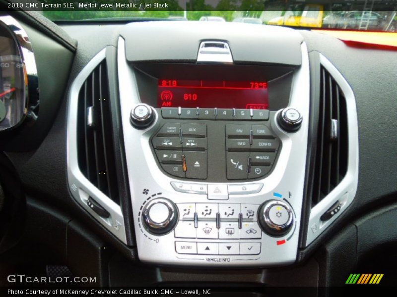 Merlot Jewel Metallic / Jet Black 2010 GMC Terrain SLE
