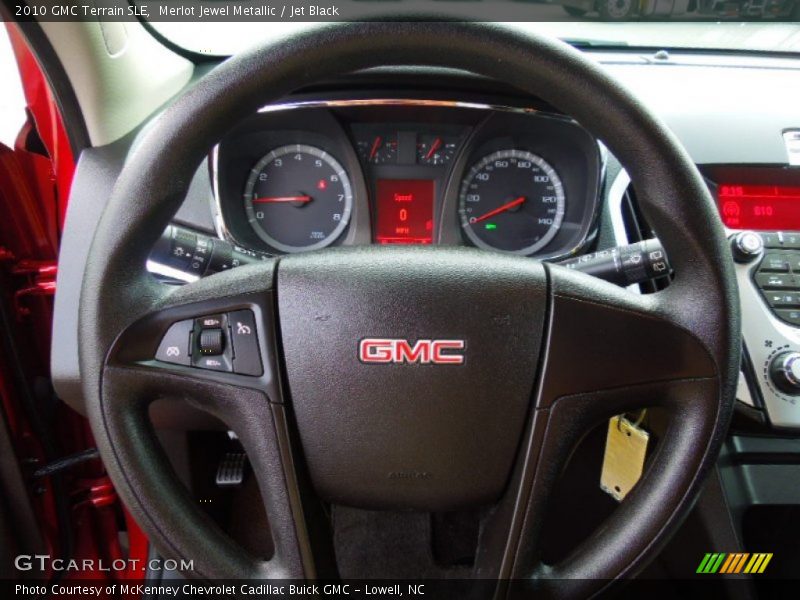 Merlot Jewel Metallic / Jet Black 2010 GMC Terrain SLE