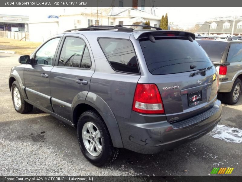 Alpine Gray / Gray 2004 Kia Sorento EX 4WD