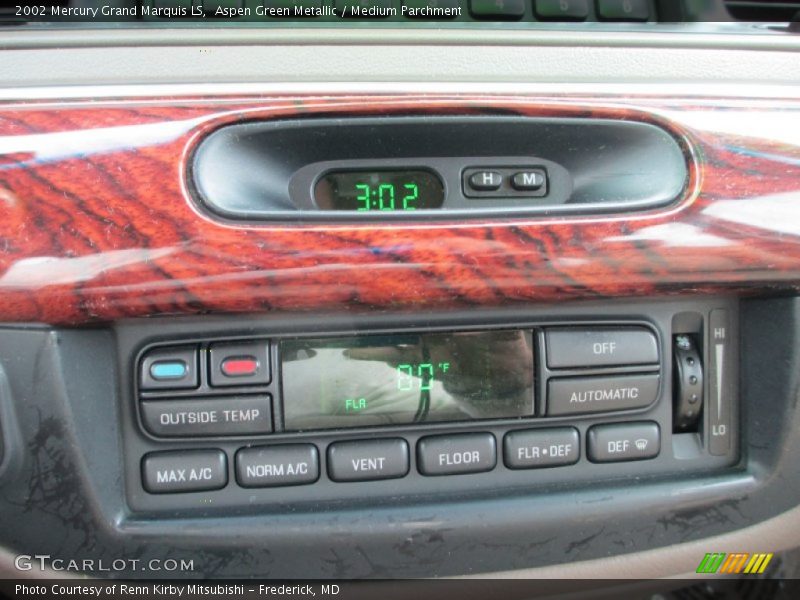 Controls of 2002 Grand Marquis LS