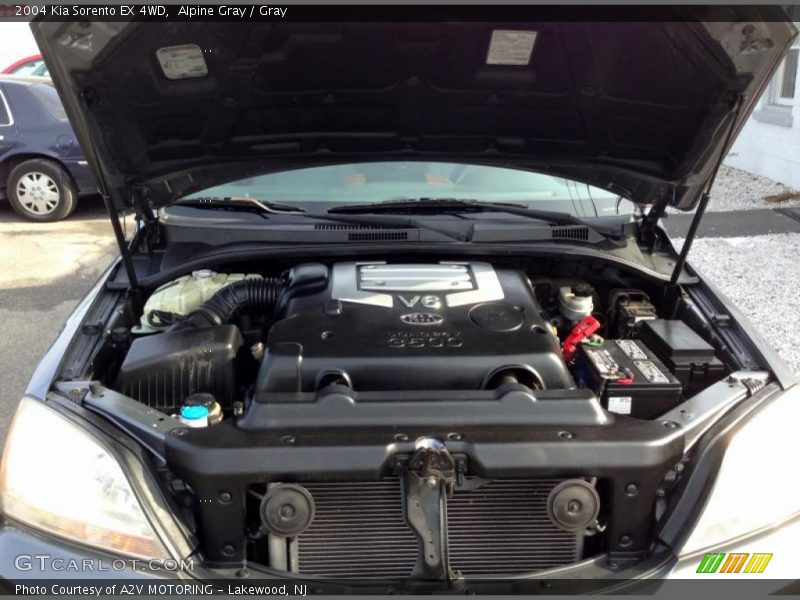 Alpine Gray / Gray 2004 Kia Sorento EX 4WD