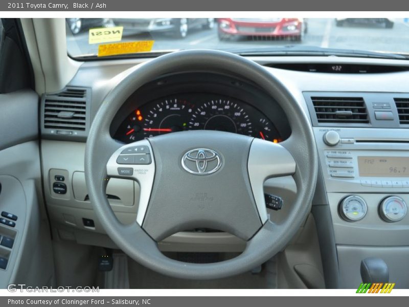 Black / Ash 2011 Toyota Camry