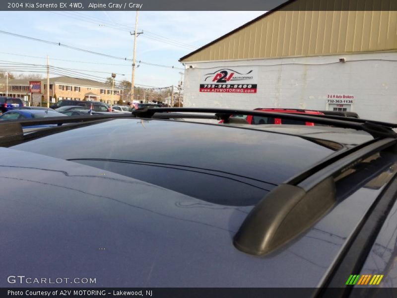 Alpine Gray / Gray 2004 Kia Sorento EX 4WD