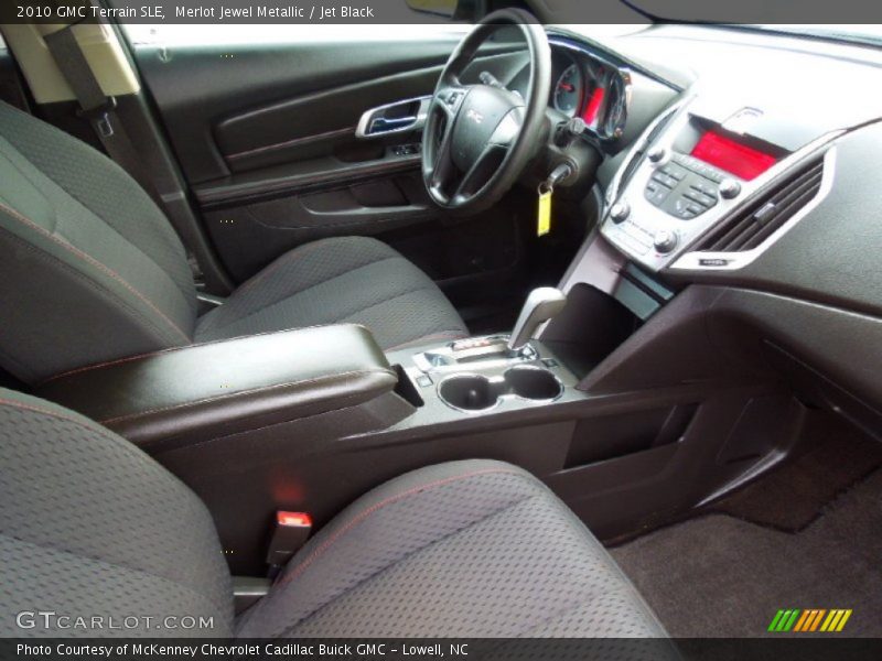 Merlot Jewel Metallic / Jet Black 2010 GMC Terrain SLE
