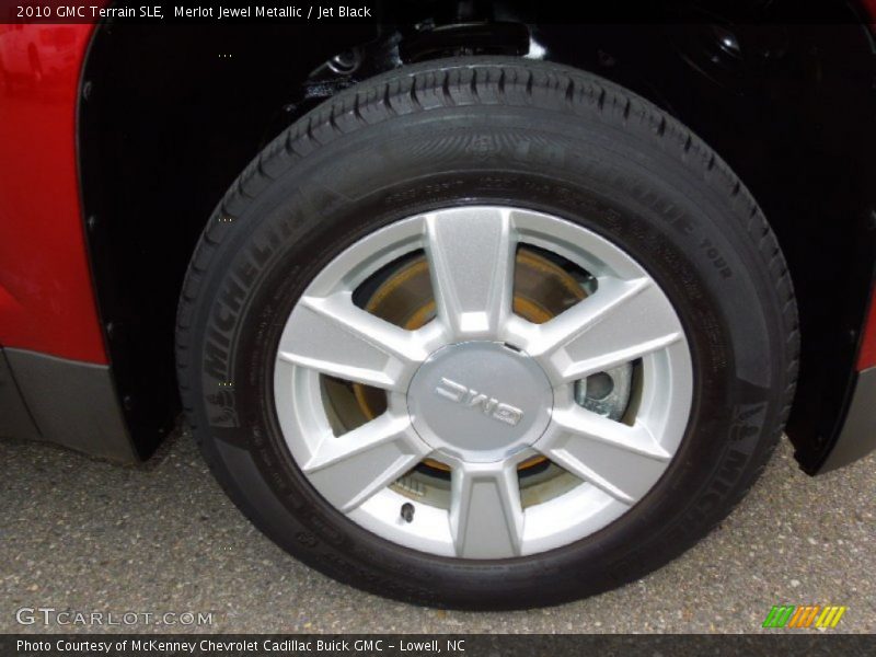 Merlot Jewel Metallic / Jet Black 2010 GMC Terrain SLE