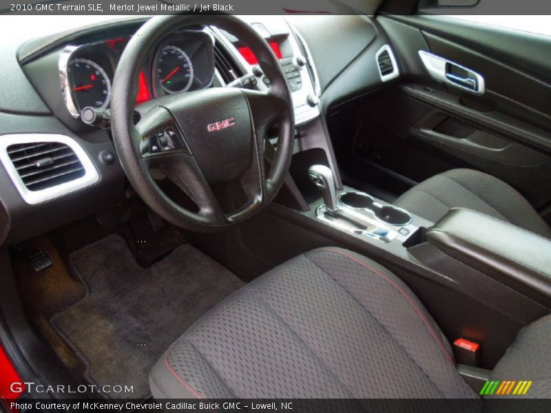Merlot Jewel Metallic / Jet Black 2010 GMC Terrain SLE