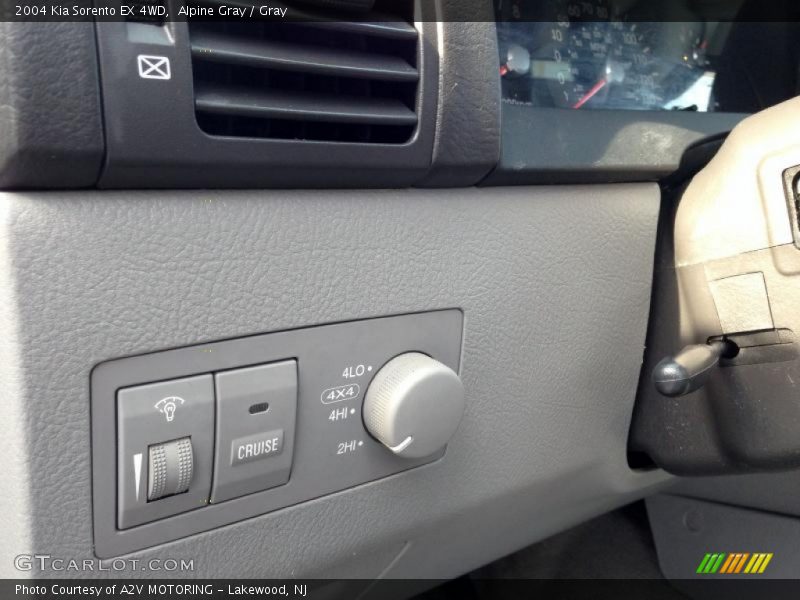 Alpine Gray / Gray 2004 Kia Sorento EX 4WD