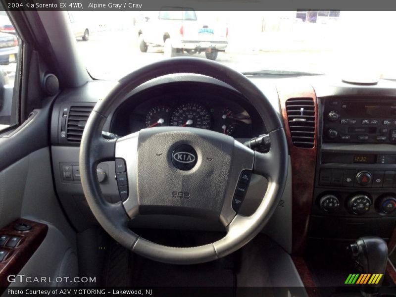 Alpine Gray / Gray 2004 Kia Sorento EX 4WD