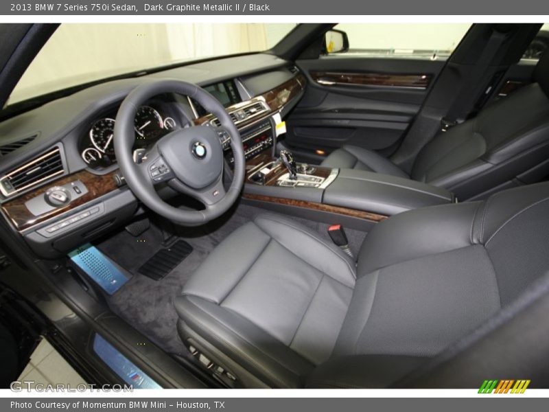 Black Interior - 2013 7 Series 750i Sedan 