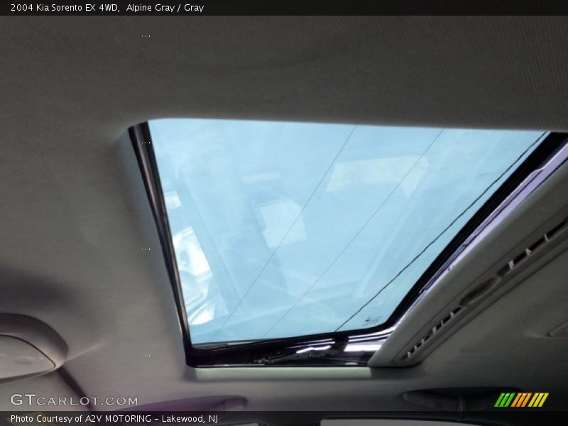 Alpine Gray / Gray 2004 Kia Sorento EX 4WD