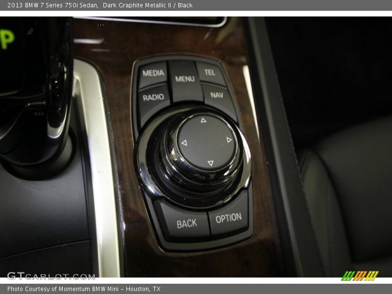 Dark Graphite Metallic II / Black 2013 BMW 7 Series 750i Sedan