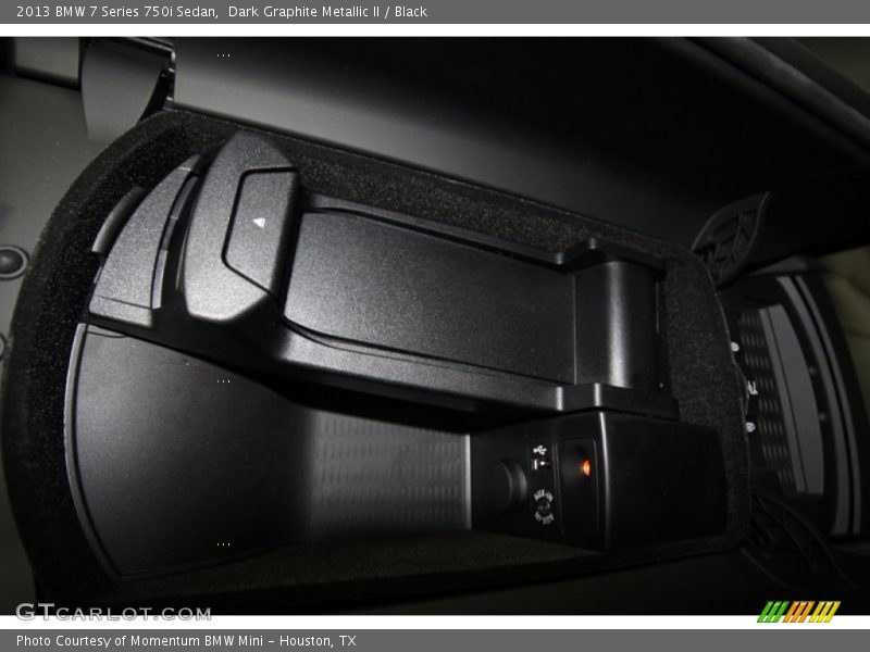 Dark Graphite Metallic II / Black 2013 BMW 7 Series 750i Sedan