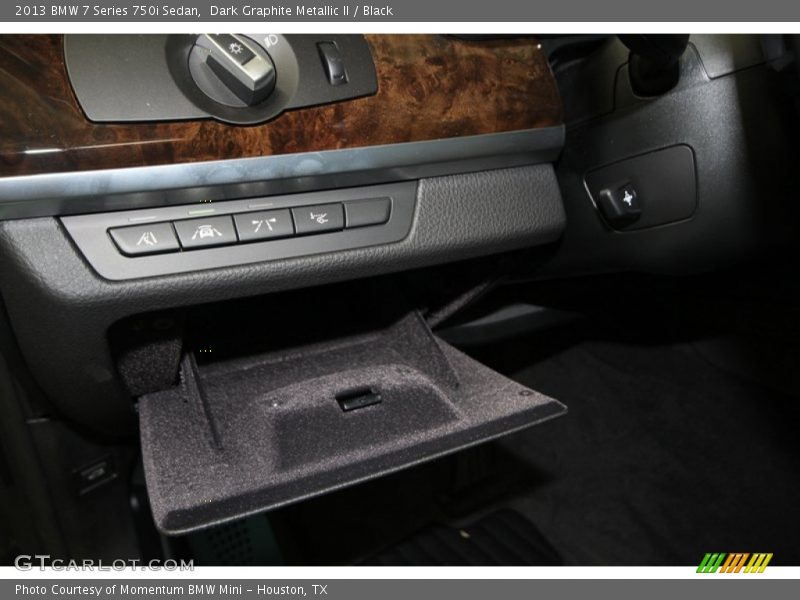 Dark Graphite Metallic II / Black 2013 BMW 7 Series 750i Sedan