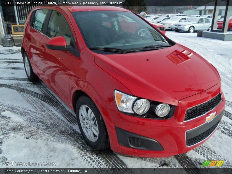 Front 3/4 View of 2013 Sonic LT Hatch