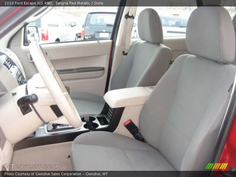 Sangria Red Metallic / Stone 2010 Ford Escape XLS 4WD