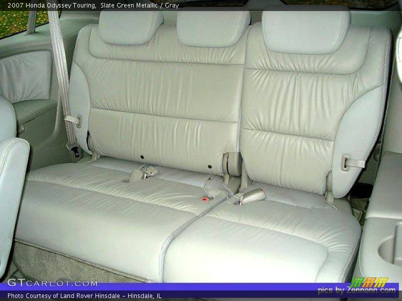 Slate Green Metallic / Gray 2007 Honda Odyssey Touring