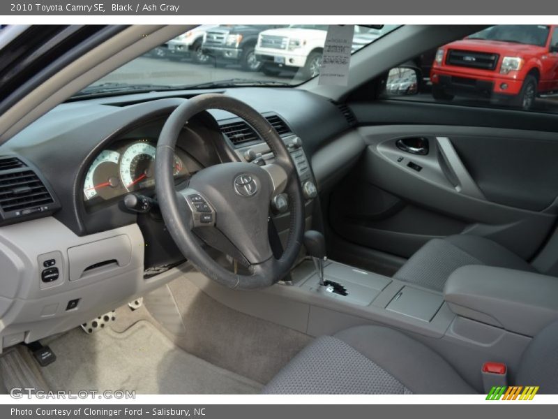 Black / Ash Gray 2010 Toyota Camry SE