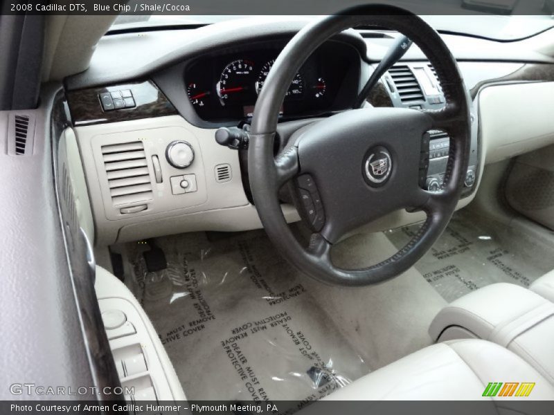 Dashboard of 2008 DTS 