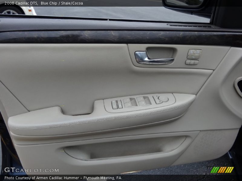 Blue Chip / Shale/Cocoa 2008 Cadillac DTS