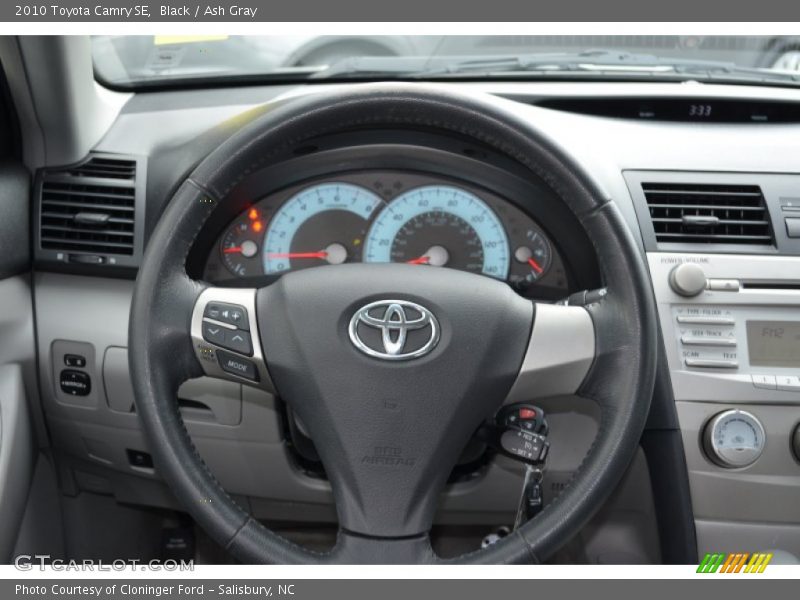 Black / Ash Gray 2010 Toyota Camry SE