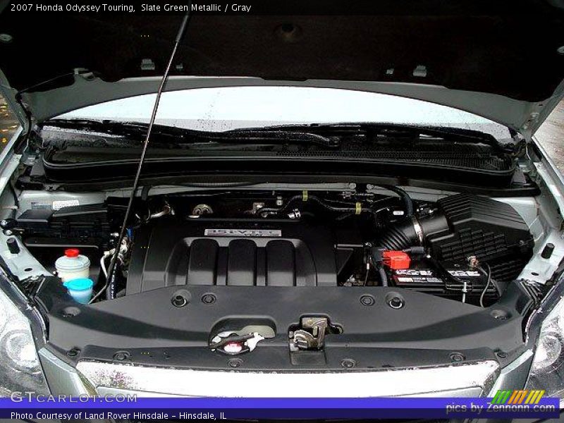 Slate Green Metallic / Gray 2007 Honda Odyssey Touring