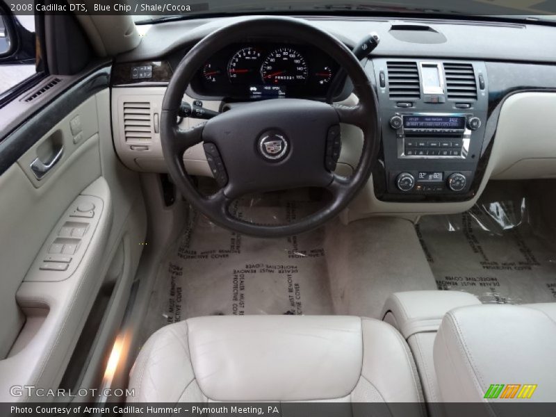 Dashboard of 2008 DTS 