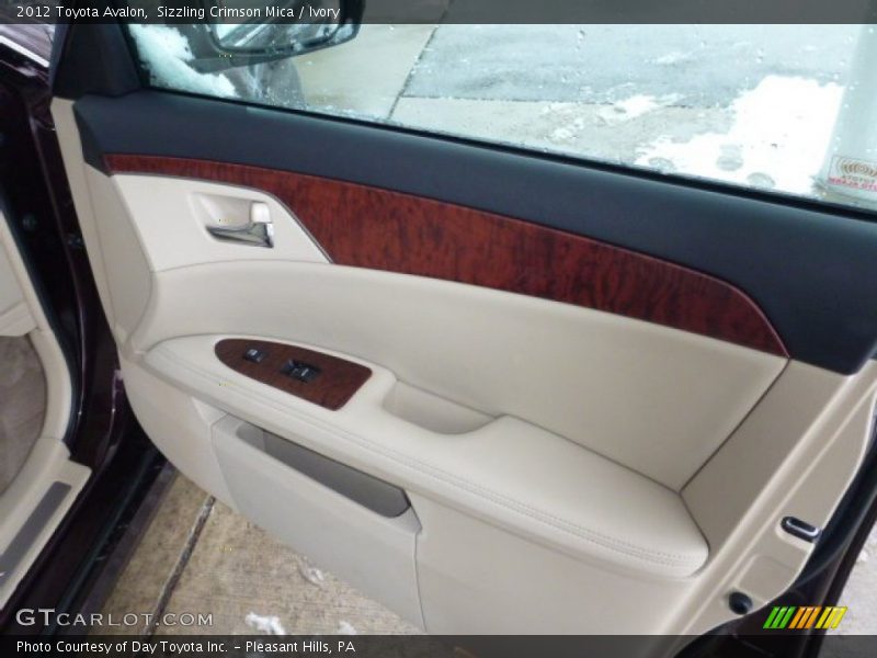 Door Panel of 2012 Avalon 