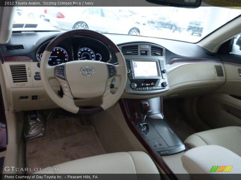 Ivory Interior - 2012 Avalon  