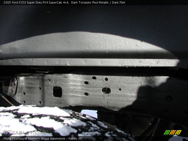 Dark Toreador Red Metallic / Dark Flint 2005 Ford F250 Super Duty FX4 SuperCab 4x4