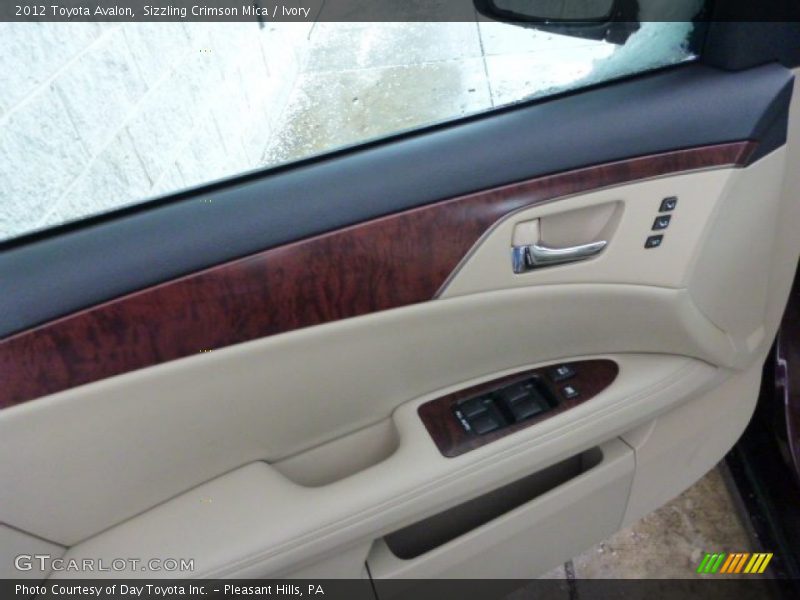 Sizzling Crimson Mica / Ivory 2012 Toyota Avalon