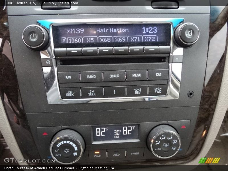 Controls of 2008 DTS 