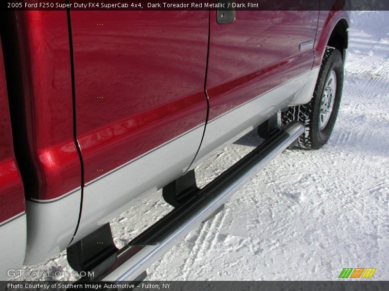 Dark Toreador Red Metallic / Dark Flint 2005 Ford F250 Super Duty FX4 SuperCab 4x4