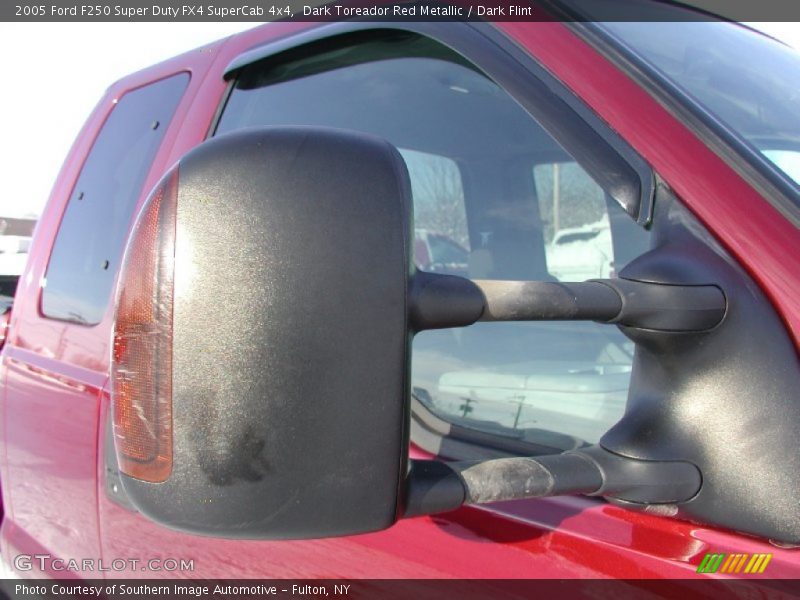 Dark Toreador Red Metallic / Dark Flint 2005 Ford F250 Super Duty FX4 SuperCab 4x4