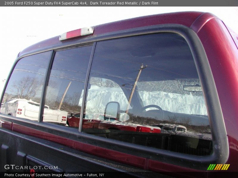 Dark Toreador Red Metallic / Dark Flint 2005 Ford F250 Super Duty FX4 SuperCab 4x4