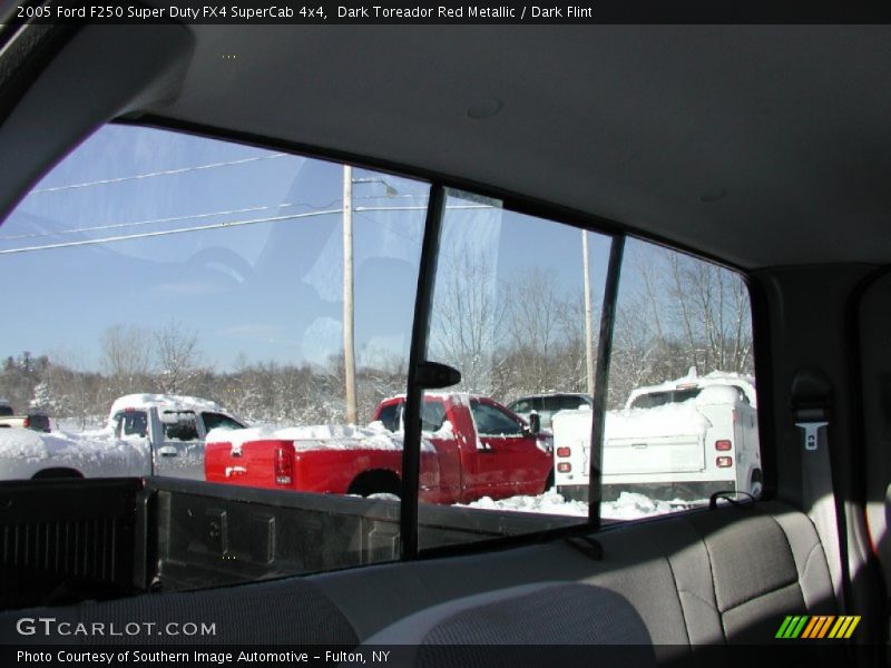 Dark Toreador Red Metallic / Dark Flint 2005 Ford F250 Super Duty FX4 SuperCab 4x4
