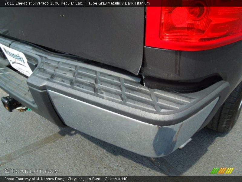 Taupe Gray Metallic / Dark Titanium 2011 Chevrolet Silverado 1500 Regular Cab