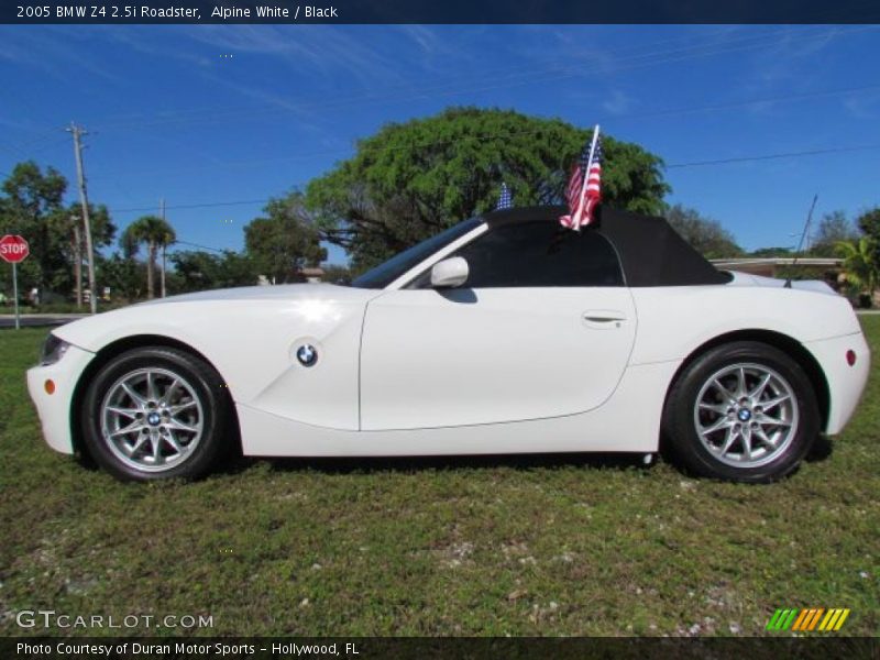  2005 Z4 2.5i Roadster Alpine White