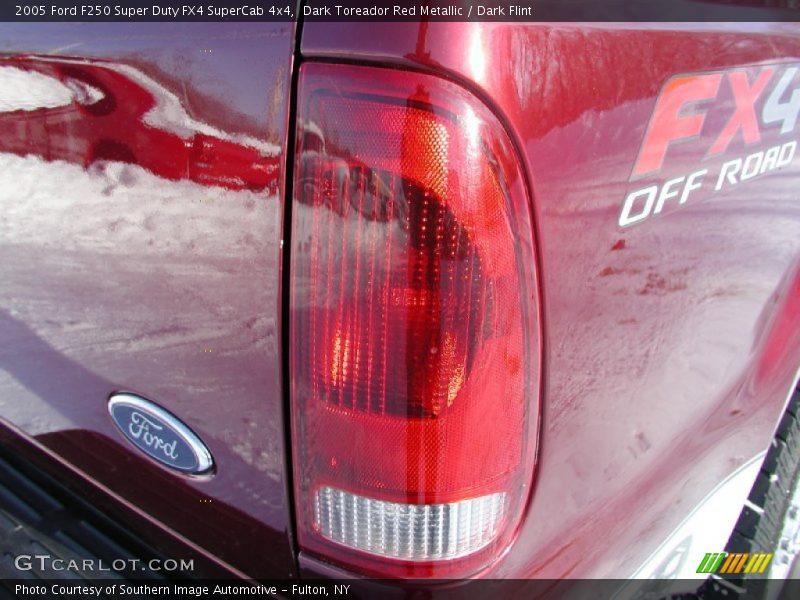Dark Toreador Red Metallic / Dark Flint 2005 Ford F250 Super Duty FX4 SuperCab 4x4