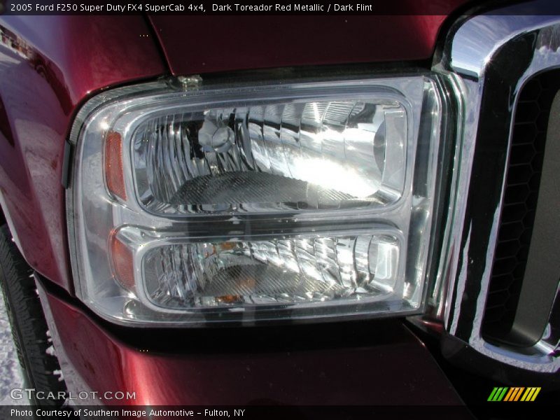 Dark Toreador Red Metallic / Dark Flint 2005 Ford F250 Super Duty FX4 SuperCab 4x4
