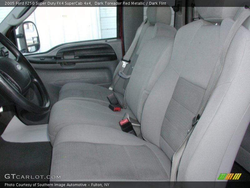Dark Toreador Red Metallic / Dark Flint 2005 Ford F250 Super Duty FX4 SuperCab 4x4