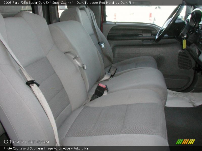 Dark Toreador Red Metallic / Dark Flint 2005 Ford F250 Super Duty FX4 SuperCab 4x4